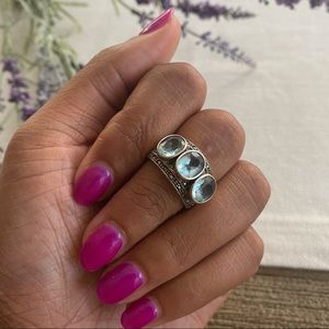 Aquamarine Costume Ring